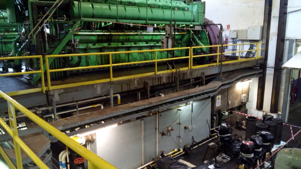 Boiler dismantling and naval repair